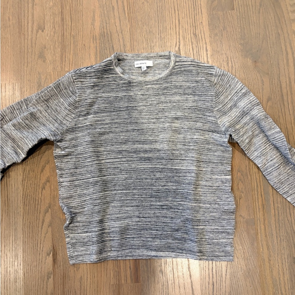 Gray Long Sleeve Sweater